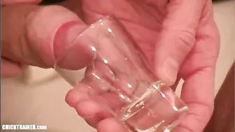 Barmaid gives blowjob and drinks sperm shots in gokkun video Barmaid gives blowjob and drinks sperm shots in gokkun video