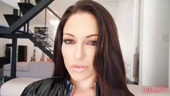 Assfucker James Deen takes heart-shaped plug out of Kissa Sins' sphincter and inserts cock in her ass