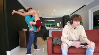 Asian sucks cock and it's a good XXX gift for the birthday boy Asian sucks cock and it's a good XXX gift for the birthday boy