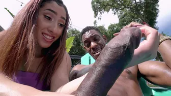 Latina girl got money for interracial XXX video and took BBC in mouth Latina girl got money for interracial XXX video and took BBC in mouth