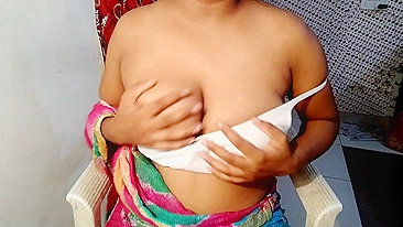 Fucking busty desi indian maid in doggy style