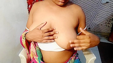 Fucking busty desi indian maid in doggy style
