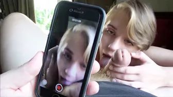 While my parents are not at home, my older brother lets me his cock suck!