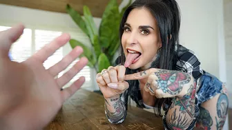 Lavishly tattooed MILF catches stepson peeping on her and fucks him in POV Lavishly tattooed MILF catches stepson peeping on her and fucks him in POV