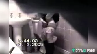 Сolleague in a miniskirt rubs her pussy after the piss, but my spy camera catch it all