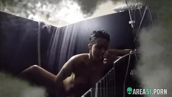 Sultry mom caught masturbating in shower on hidden cam installed by son Sultry mom caught masturbating in shower on hidden cam installed by son