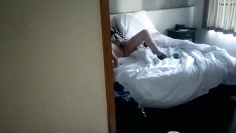 Mom caught masturbating, in the morning in the in a warm bed! Mom caught masturbating, in the morning in the in a warm bed!
