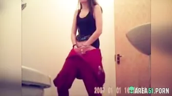 Caught coworker masturbating in bathroom