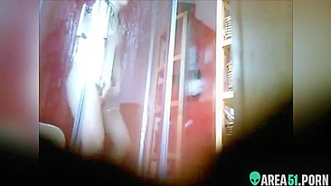 My best friend caught my mom masturbating in the shower and film it