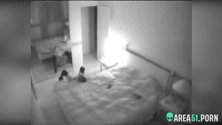 Footage of amateur mom who gets caught masturbating in the bedroom