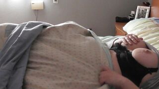 Caught mom masturbating she missing a man and  fucking the pillow