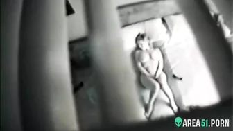 Hidden cam catches salacious wife masturbating with a dildo