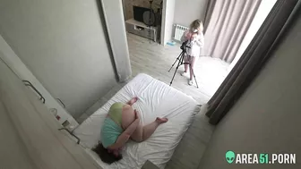 Hacked IP - Cam catches two mature BBWs dirty lesbian mutual masturbation games