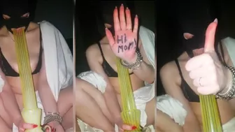 Daughter smokes hash and fun with daddy and says hi to mommy Daughter smokes hash and fun with daddy and says hi to mommy