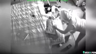 Spy camera under the ceiling filmed mom standing panties to her knees masturbating Spy camera under the ceiling filmed mom standing panties to her knees masturbating