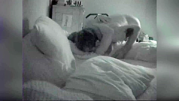 Naughty mature caught masturbating on the bed instead of relaxing