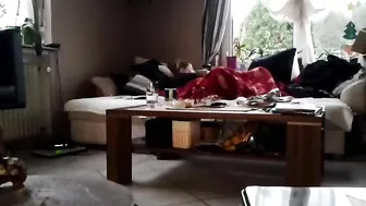 Self-satisfaction ends for the sister with being caught masturbating