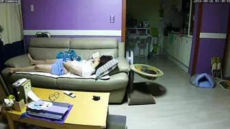 Mom's pussy needs stimulation so MILF is caught masturbating at night Mom's pussy needs stimulation so MILF is caught masturbating at night