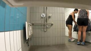 320px x 180px - After training chubby mom gets caught masturbating in public shower |  AREA51.PORN