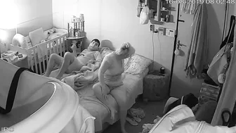 After sex with lover chubby wife gets caught masturbating on bed