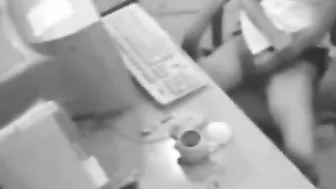 Pretty mom caught masturbating while watching porn on the computer