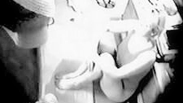 Attractive mom caught masturbating in front of small hidden camera