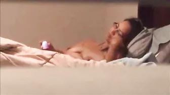 Bespectacled wife doesn't give consent but gets caught masturbating
