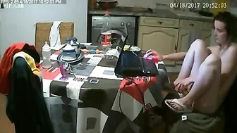 Sister watches bro's porn without planning to be caught masturbating