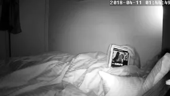 Wife banged herself under blanket but still was caught masturbating Wife banged herself under blanket but still was caught masturbating