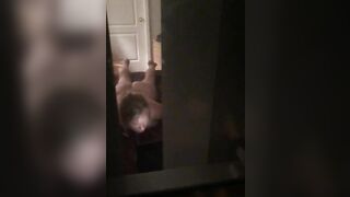 Mom forgot to close door and was caught masturbating by her own son