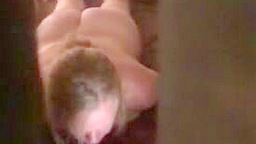 Mom forgot to close door and was caught masturbating by her own son