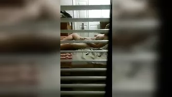 Video of wife who is caught masturbating by neighbor through window Video of wife who is caught masturbating by neighbor through window