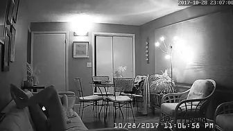 Possessor of hidden camera now can see wife being caught masturbating