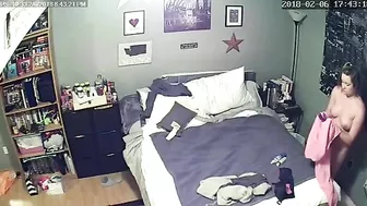 Mom isn't fucked tonight but caught masturbating on her own in bed