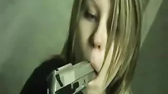 Teenager girl gun threatened gets fucked by burglar rapist Teenager girl gun threatened gets fucked by burglar rapist