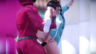 Squid Game Porn- Make a Rad Dude Cum!