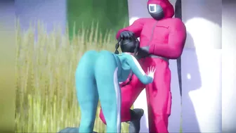 Squid Game Porn- Make a Rad Dude Cum!