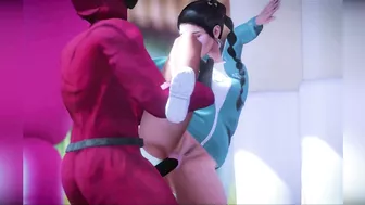 Squid Game Porn- Make a Rad Dude Cum!