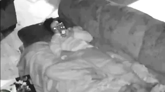 XXX home alone mischievous wife masturbate with Hitachi