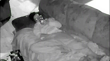 XXX home alone mischievous wife masturbate with Hitachi