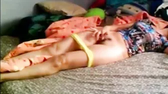 My hot mature mom getting changed and masturbate on spy XXX camera