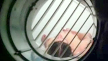 Spy camera hidden in a ceiling fan catches wife masturbating