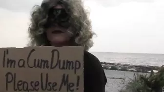 Sassy swinger wife enjoying a hardcore orgy outdoors