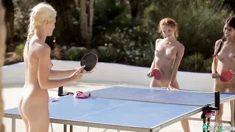 Three lesbian babes pleasuring. Naked Girls