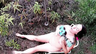 Outdoor sex chubby MILF naughty musician