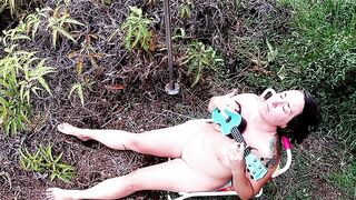 Outdoor sex chubby MILF naughty musician