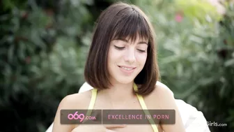 People can't wait to see XXX action by the naked girl after the interview