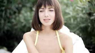 People can't wait to see XXX action by the naked girl after the interview