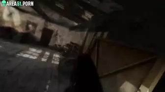 [ 3D cartoon ] Lara Croft has sex with horse! Orgy at the ranch XXX video