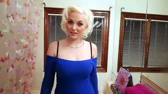 Graceful blonde strips naked to tease black guy with her XXX assets Graceful blonde strips naked to tease black guy with her XXX assets